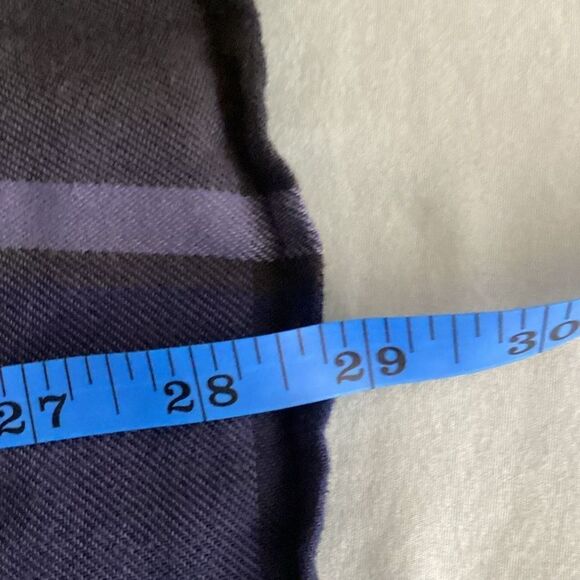 Mens Marmot Mountain Works long sleeved Flannel shirt small Blue plaid - Picture 7 of 7